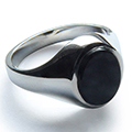 Onyx Signet Rings