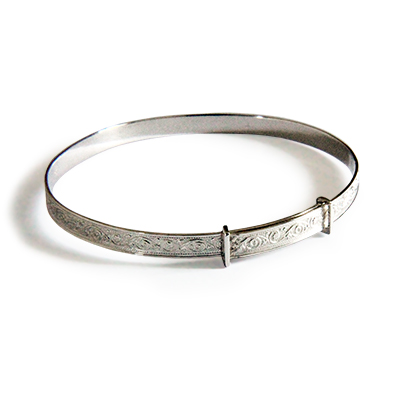 large silver bangles