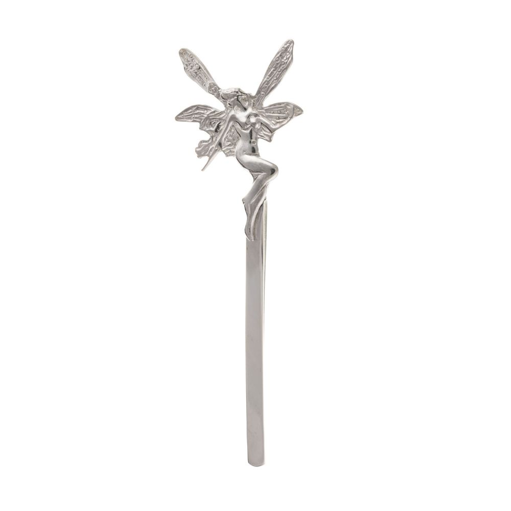 925 Sterling Silver Fairy Bookmark 82 x 30mm